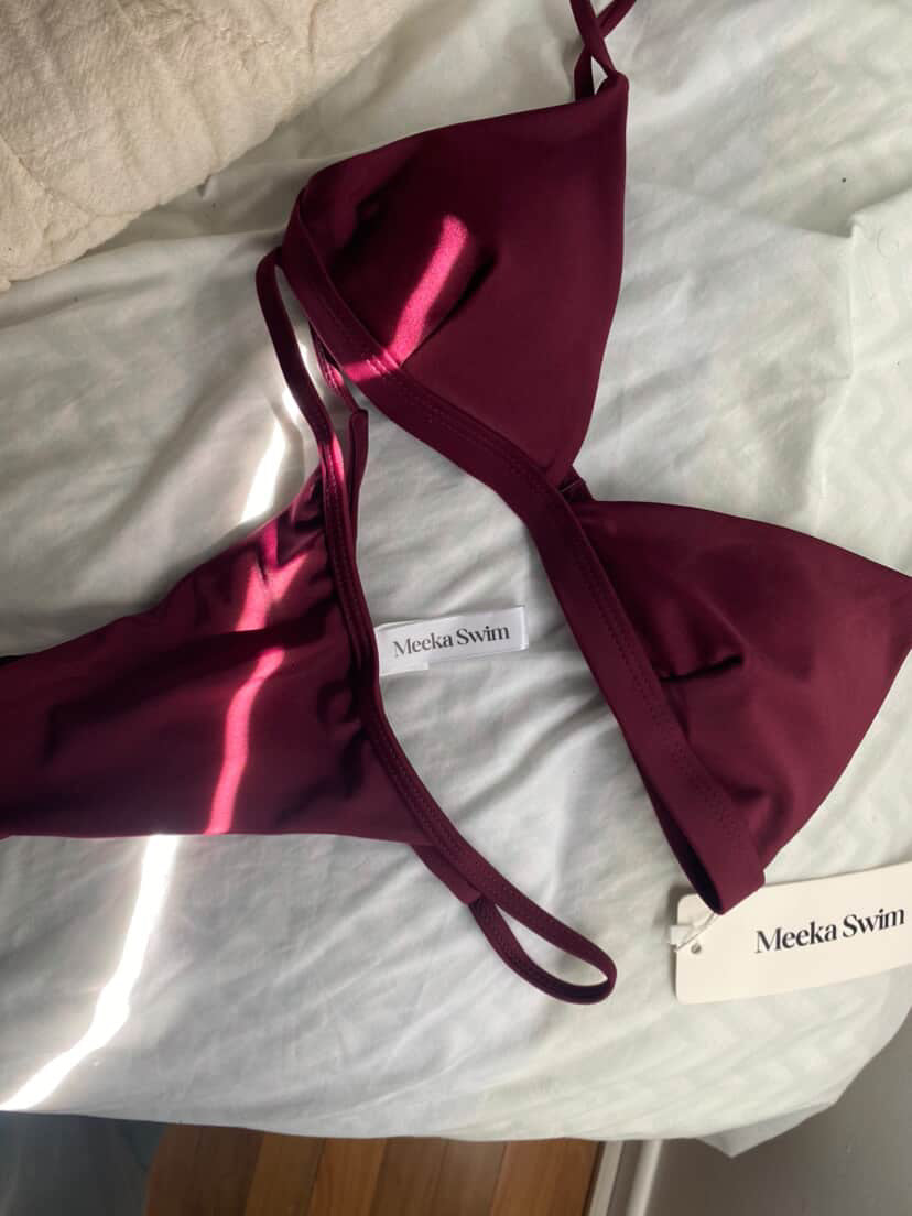 Isla Bikini - Wine Red